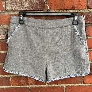 Ethereal Shorts With Fringe
